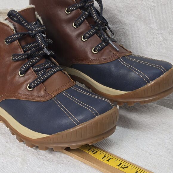 TIMBERLAND MT Hayes Womens Brown 8.5 Waterproof Leather Chukka Boots A1631 Hike - Picture 10 of 10